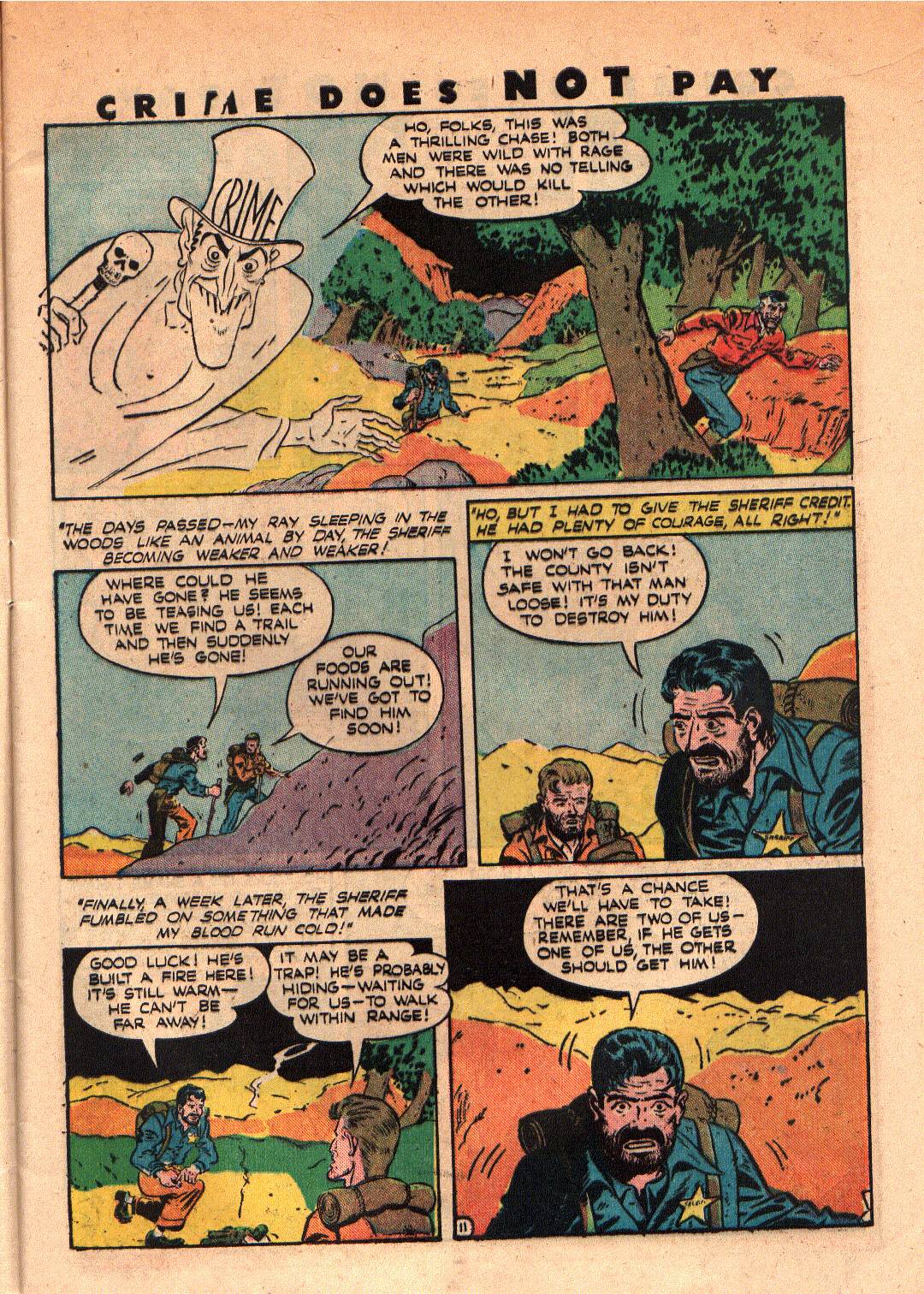 Crime Does Not Pay #39 (Lev Gleason), page 13. Public domain (US).