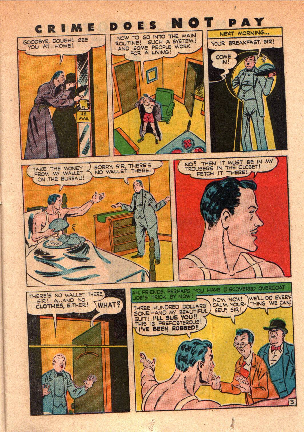 Crime Does Not Pay #39 (Lev Gleason), page 17. Public domain (US).
