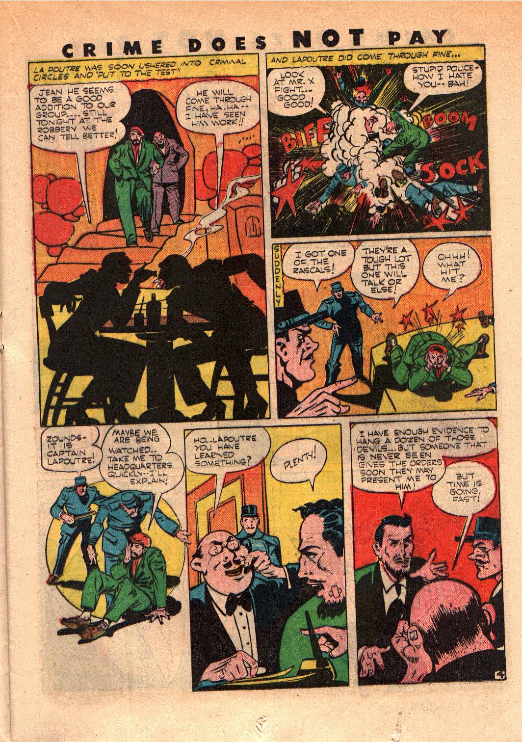 Crime Does Not Pay #39 (Lev Gleason), page 23. Public domain (US).