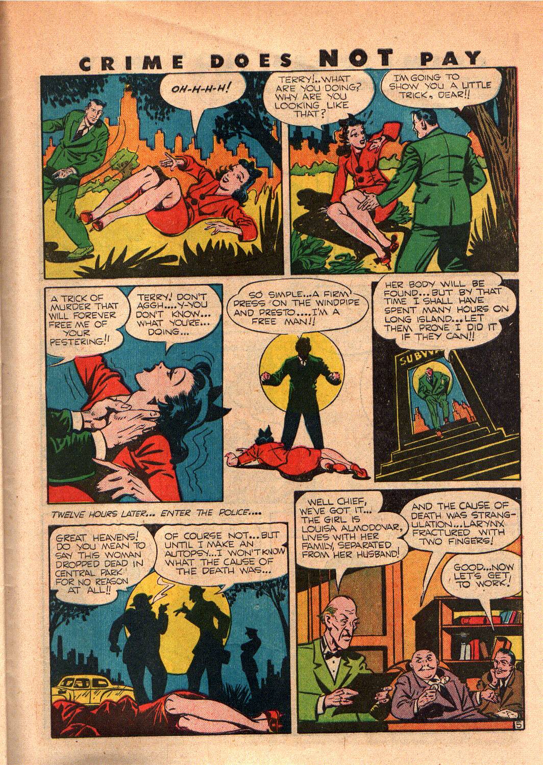 Crime Does Not Pay #39 (Lev Gleason), page 39. Public domain (US).