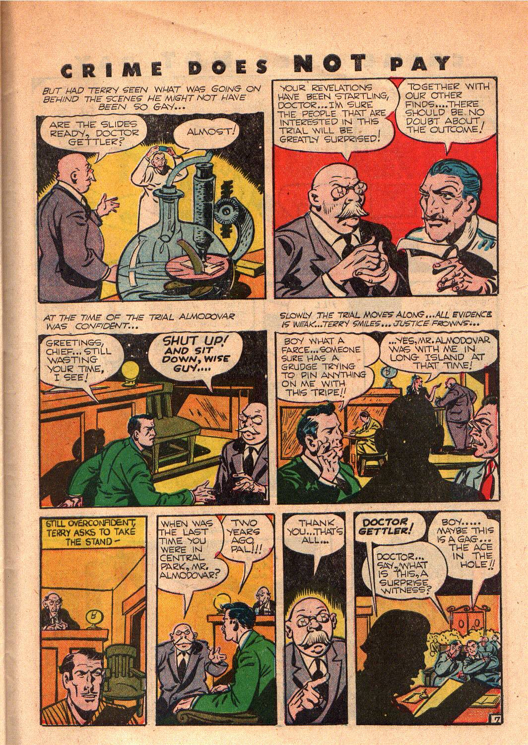 Crime Does Not Pay #39 (Lev Gleason), page 41. Public domain (US).