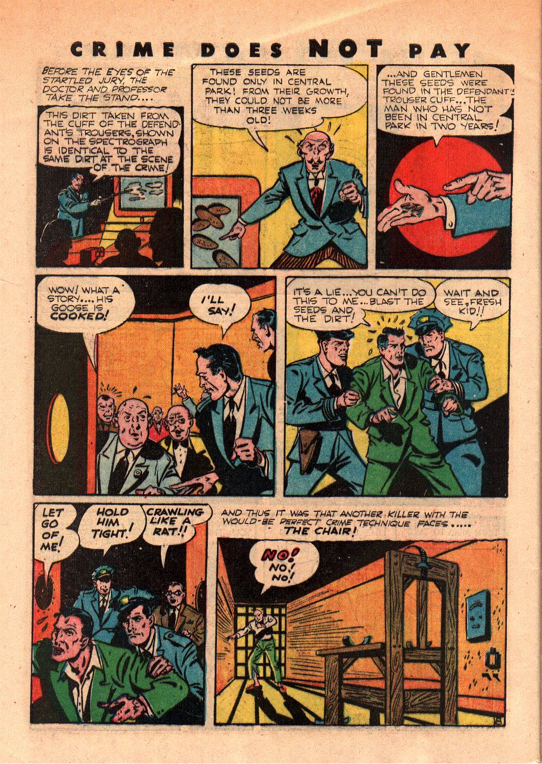 Crime Does Not Pay #39 (Lev Gleason), page 42. Public domain (US).