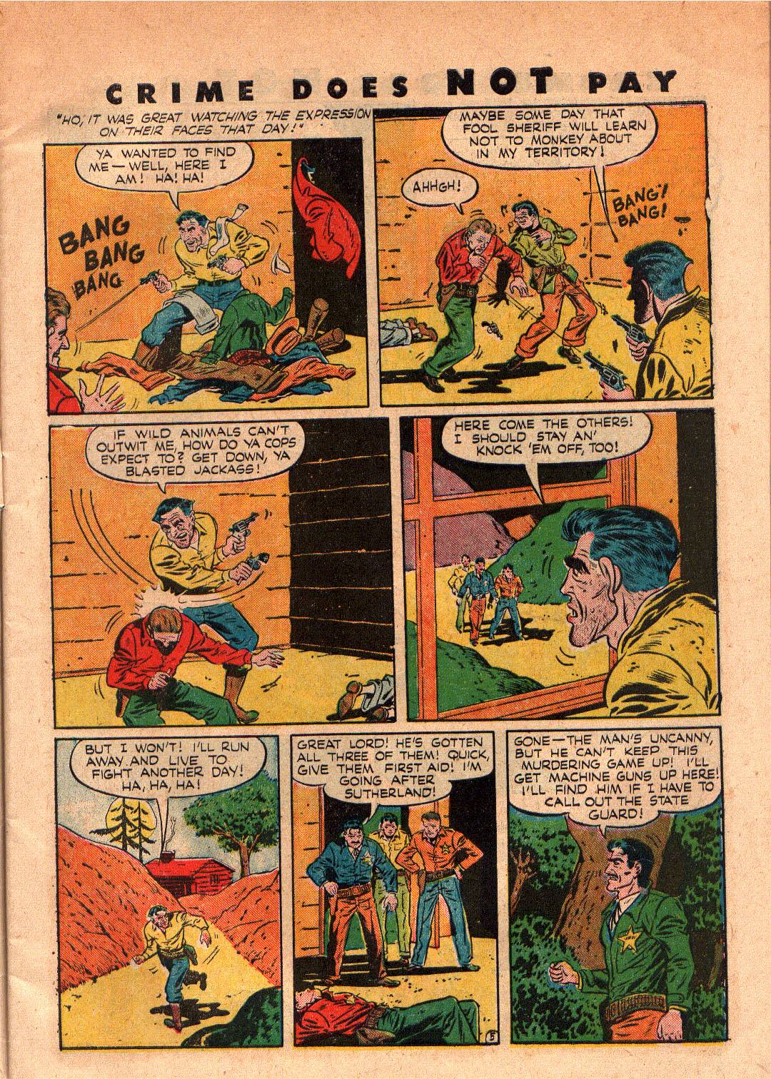 Crime Does Not Pay #39 (Lev Gleason), page 7. Public domain (US).