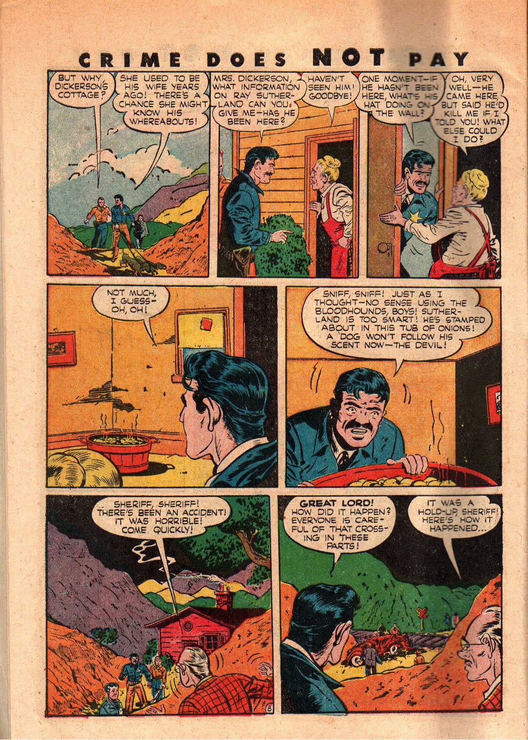 Crime Does Not Pay #39 (Lev Gleason), page 10. Public domain (US).