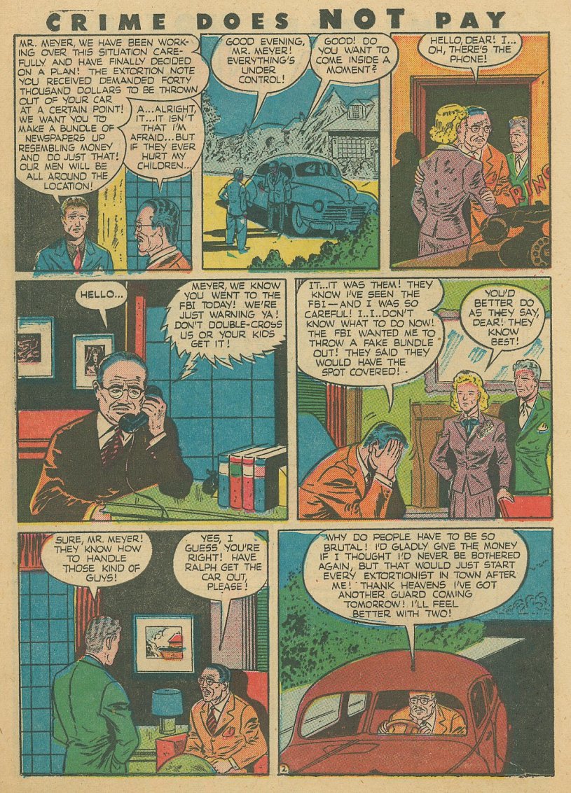 Crime Does Not Pay #41 (Lev Gleason), page 20. Public domain (US).