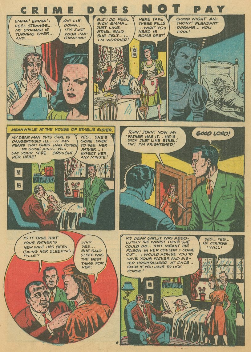 Crime Does Not Pay #41 (Lev Gleason), page 40. Public domain (US).