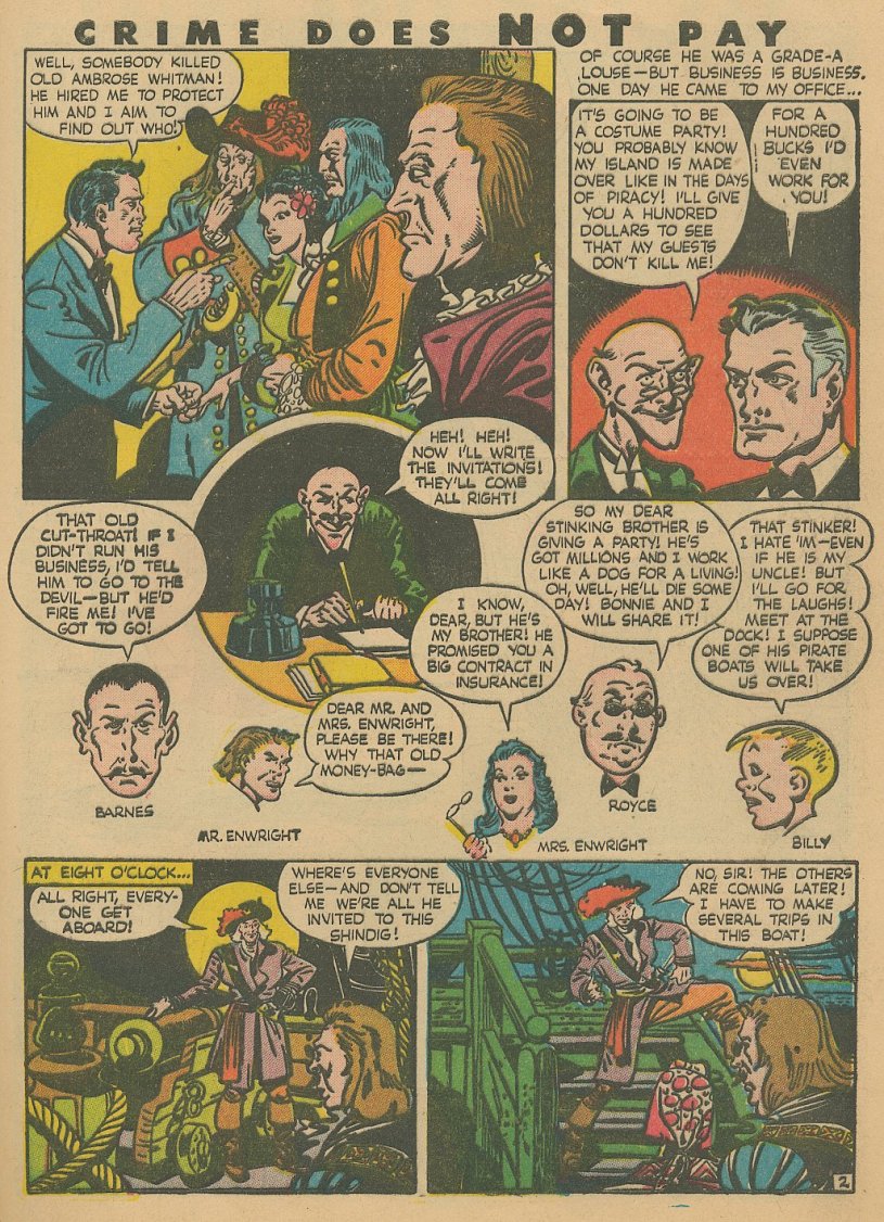 Crime Does Not Pay #41 (Lev Gleason), page 44. Public domain (US).