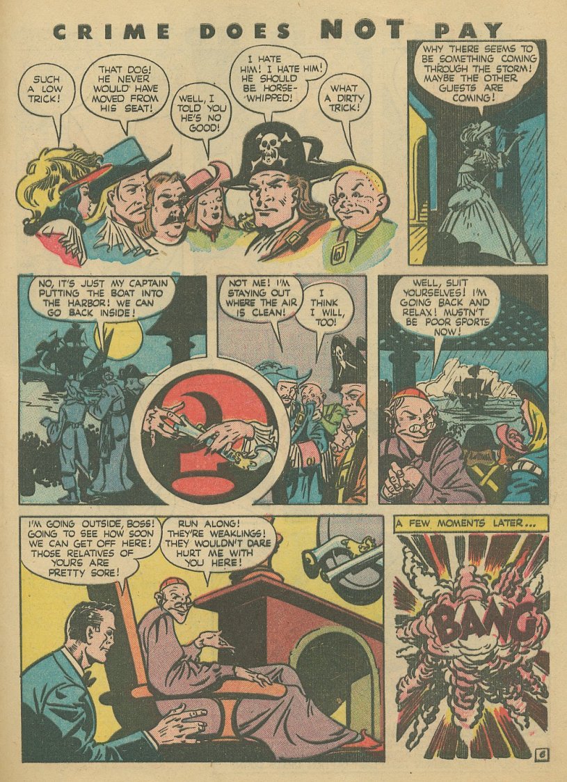 Crime Does Not Pay #41 (Lev Gleason), page 48. Public domain (US).