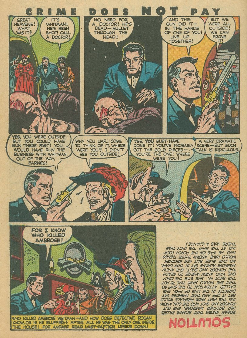 Crime Does Not Pay #41 (Lev Gleason), page 49. Public domain (US).