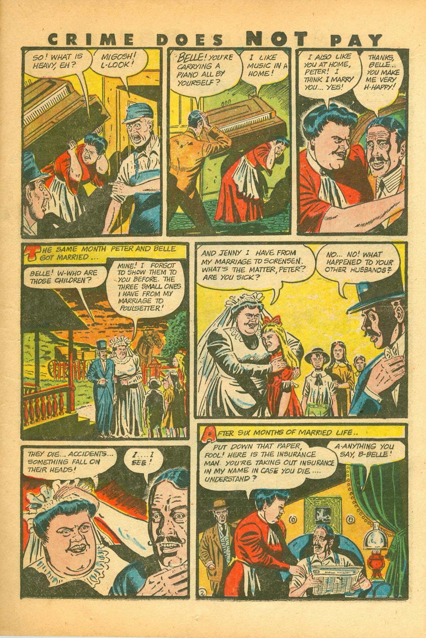 Crime Does Not Pay #44 (Lev Gleason), page 17. Public domain (US).