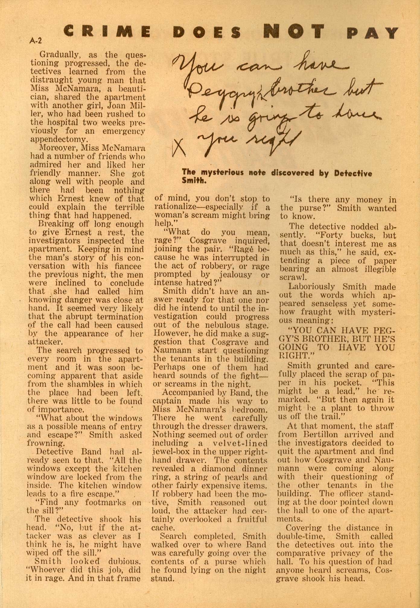 Crime Does Not Pay #44 (Lev Gleason), page 28. Public domain (US).