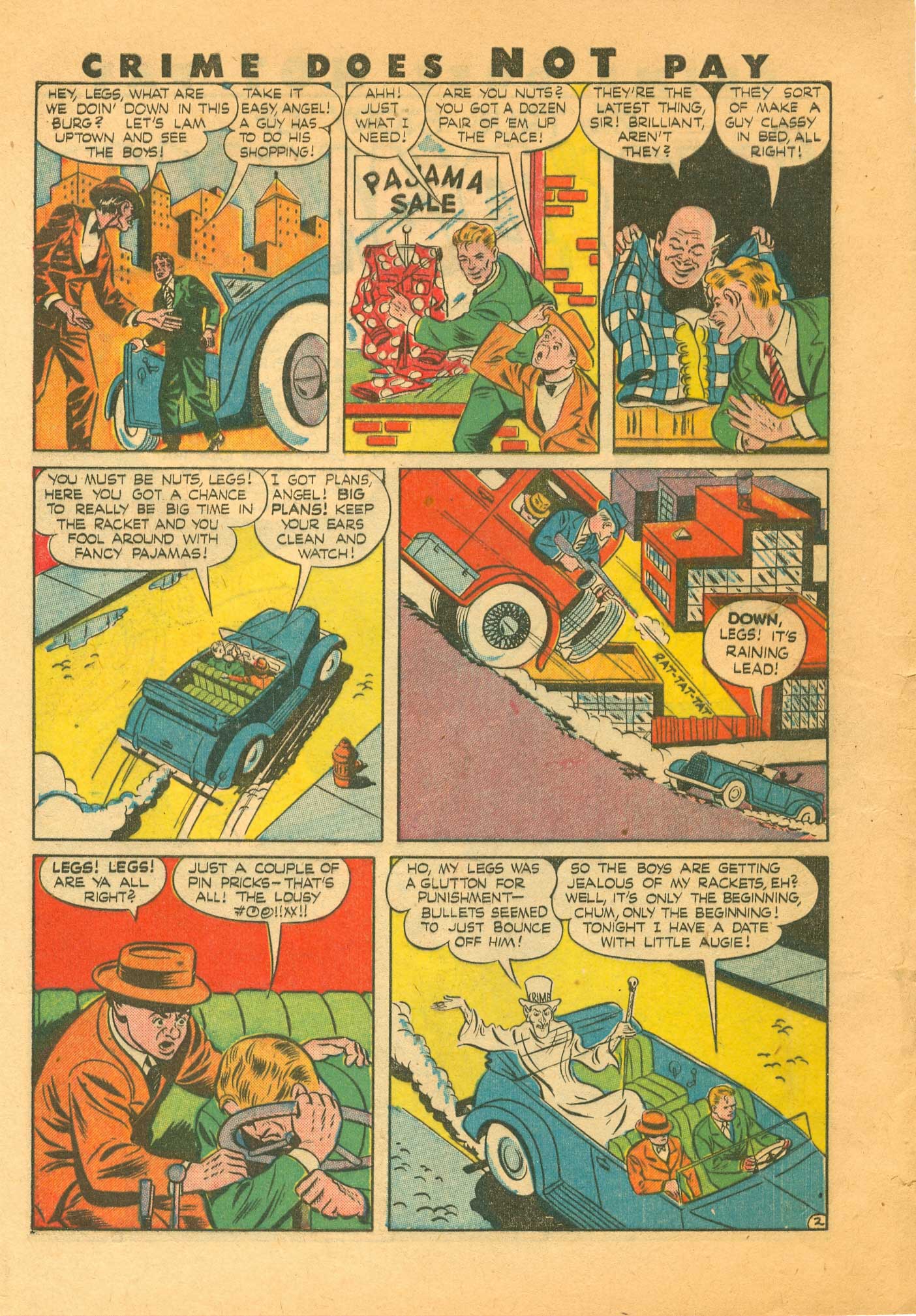 Crime Does Not Pay #44 (Lev Gleason), page 4. Public domain (US).