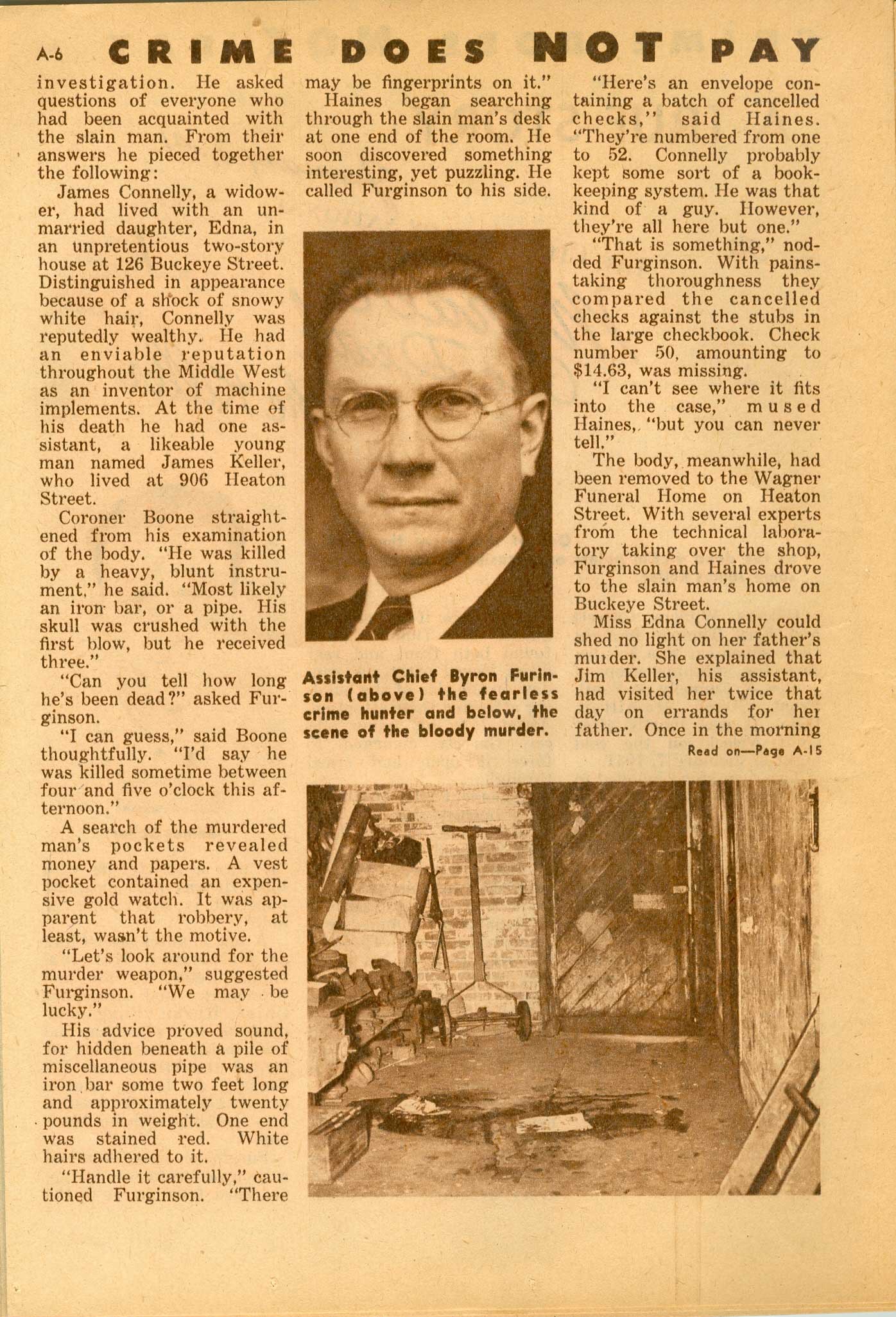 Crime Does Not Pay #44 (Lev Gleason), page 32. Public domain (US).