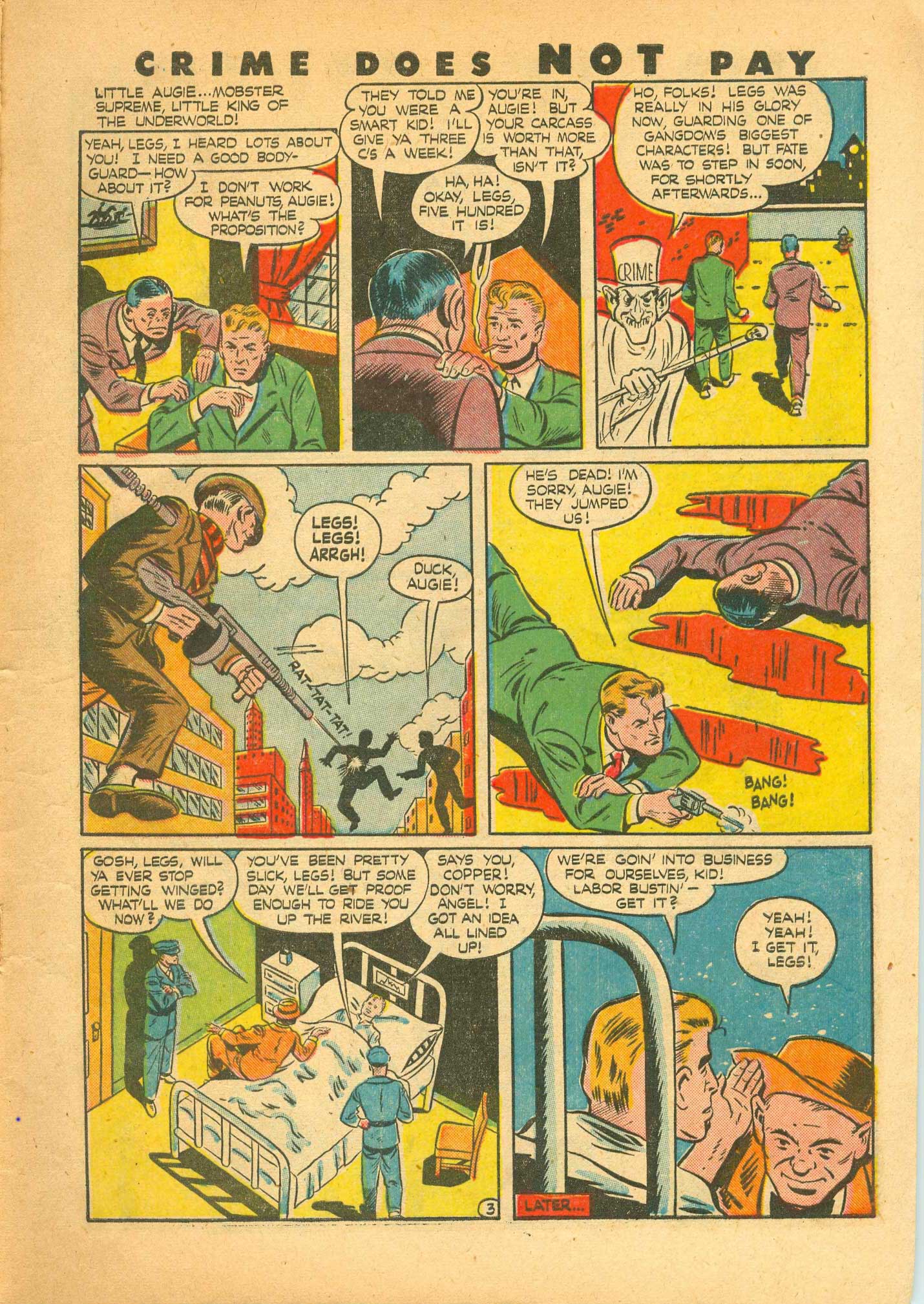 Crime Does Not Pay #44 (Lev Gleason), page 5. Public domain (US).