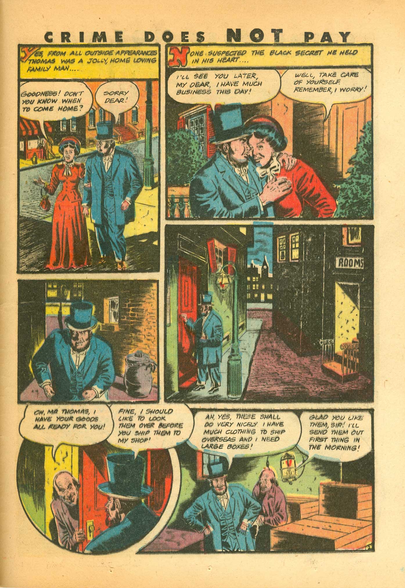 Crime Does Not Pay #44 (Lev Gleason), page 52. Public domain (US).