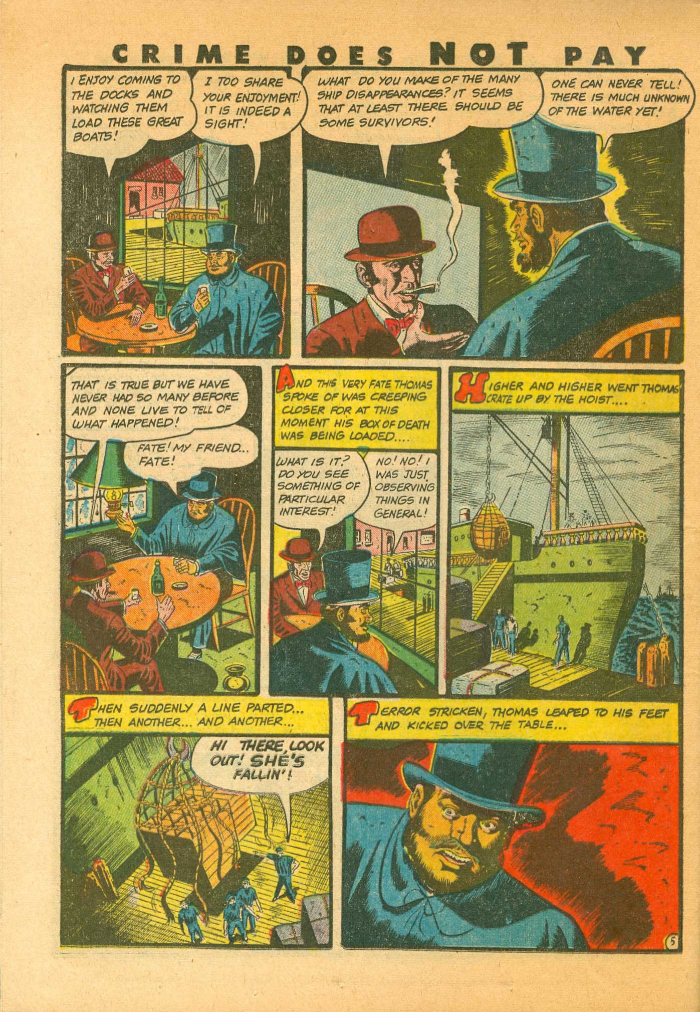 Crime Does Not Pay #44 (Lev Gleason), page 55. Public domain (US).