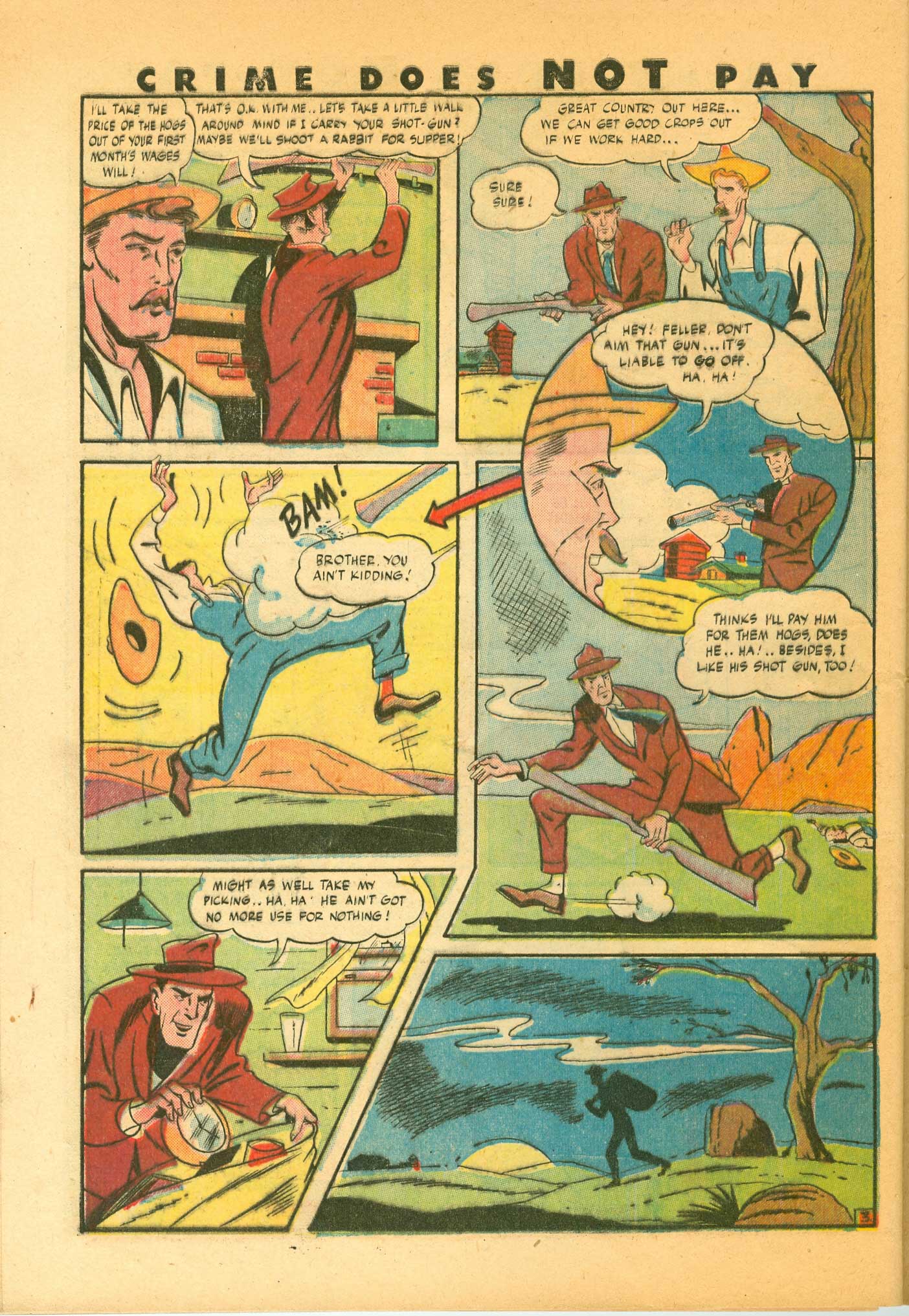 Crime Does Not Pay #44 (Lev Gleason), page 59. Public domain (US).