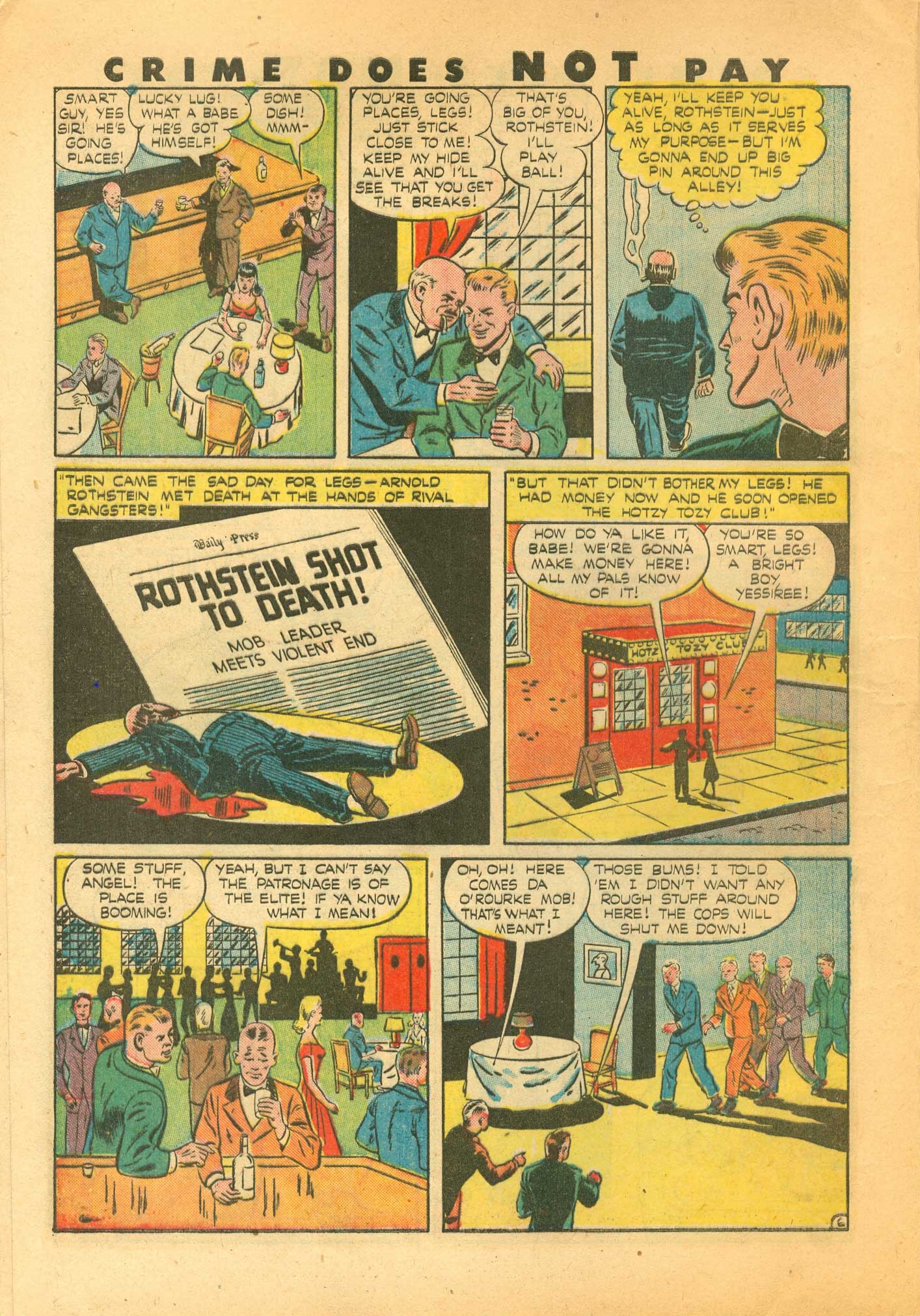 Crime Does Not Pay #44 (Lev Gleason), page 8. Public domain (US).