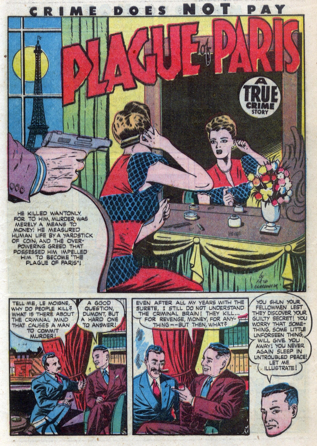 Crime Does Not Pay #48 (Lev Gleason), page 17. Public domain (US).