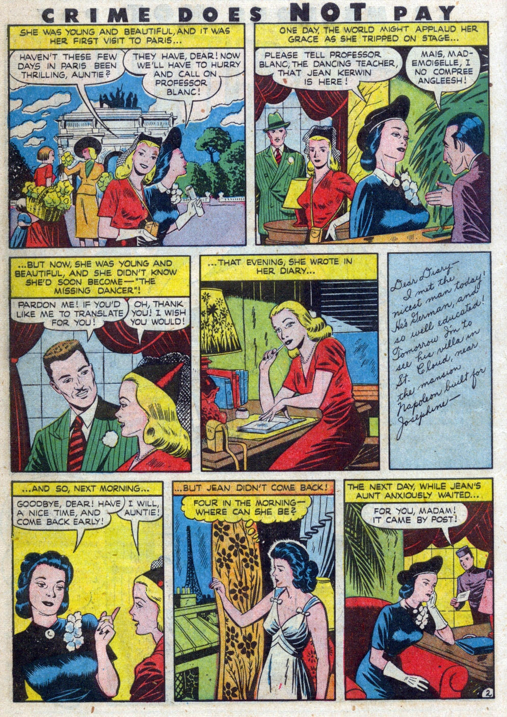 Crime Does Not Pay #48 (Lev Gleason), page 18. Public domain (US).