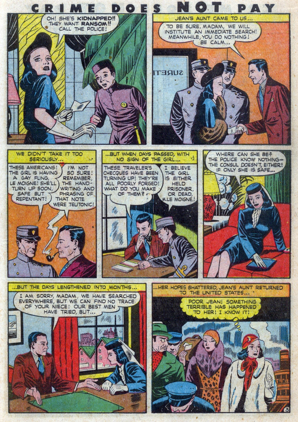 Crime Does Not Pay #48 (Lev Gleason), page 19. Public domain (US).