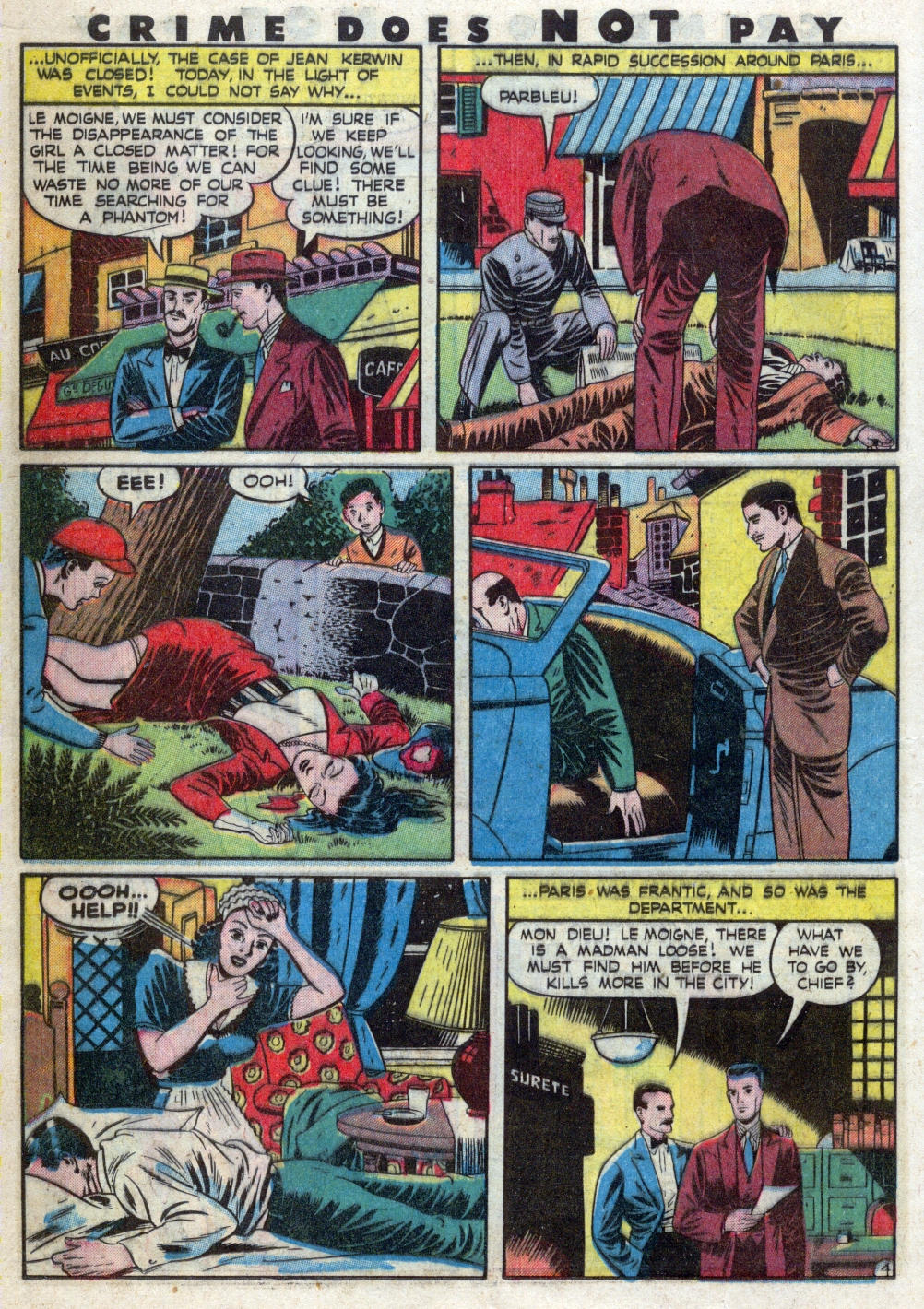 Crime Does Not Pay #48 (Lev Gleason), page 20. Public domain (US).