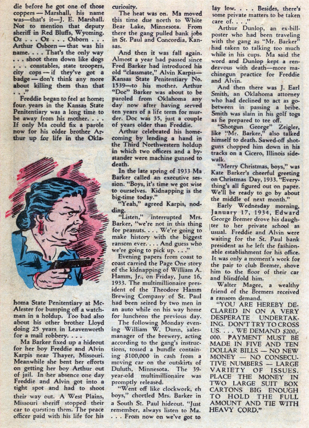 Crime Does Not Pay #48 (Lev Gleason), page 34. Public domain (US).