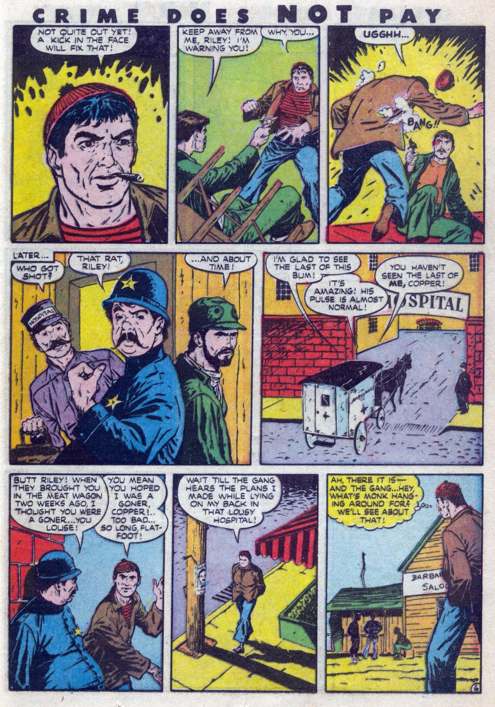 Crime Does Not Pay #48 (Lev Gleason), page 43. Public domain (US).