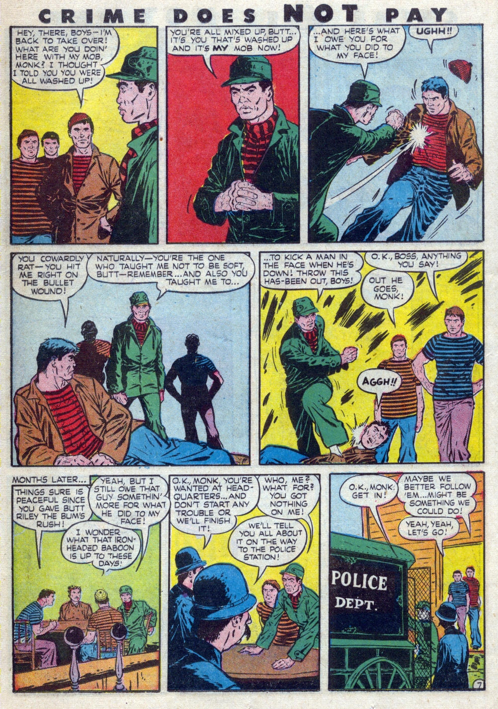 Crime Does Not Pay #48 (Lev Gleason), page 44. Public domain (US).