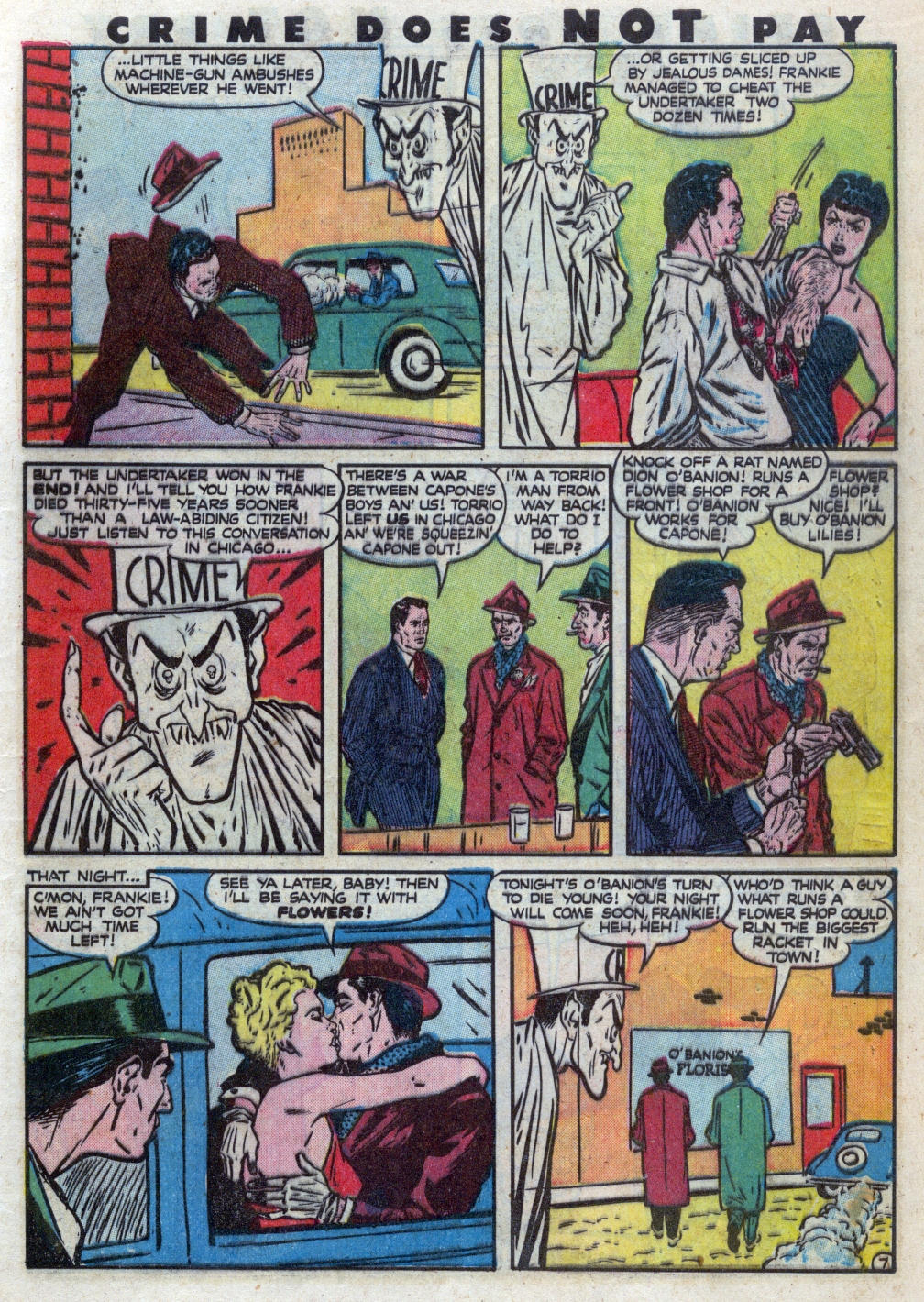 Crime Does Not Pay #48 (Lev Gleason), page 9. Public domain (US).