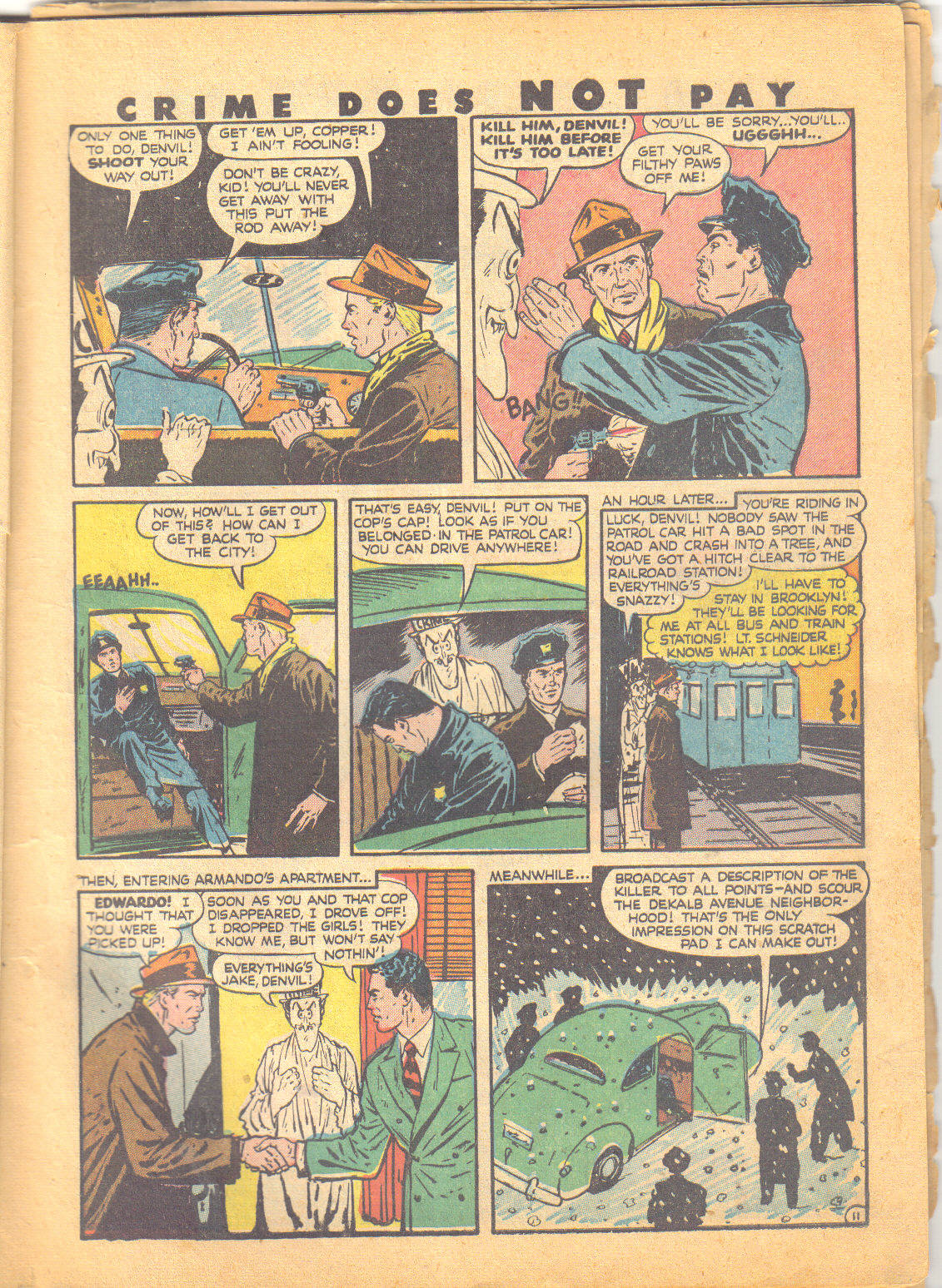 Crime Does Not Pay #49 (Lev Gleason), page 14. Public domain (US).