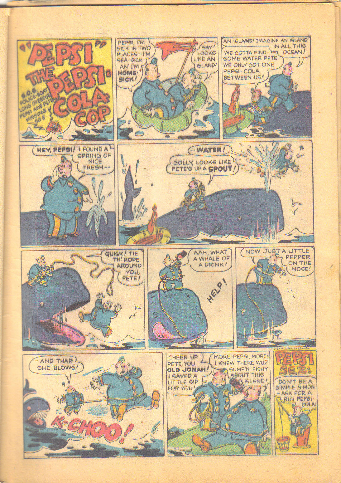 Crime Does Not Pay #49 (Lev Gleason), page 16. Public domain (US).