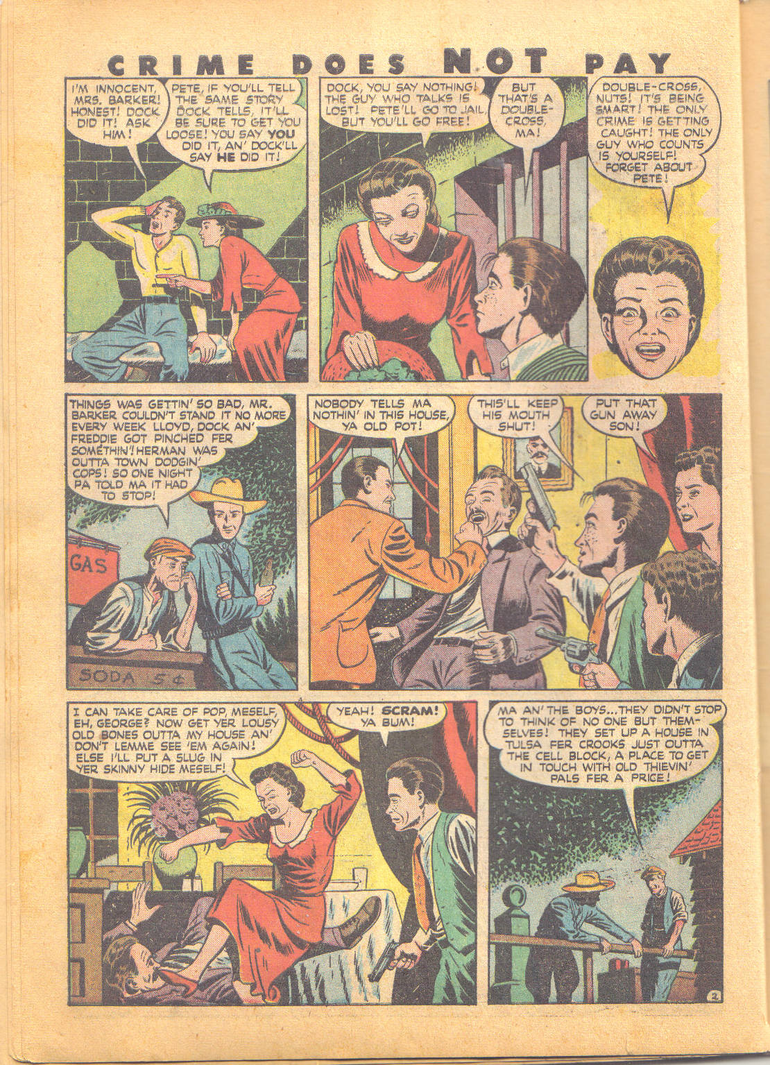 Crime Does Not Pay #49 (Lev Gleason), page 19. Public domain (US).