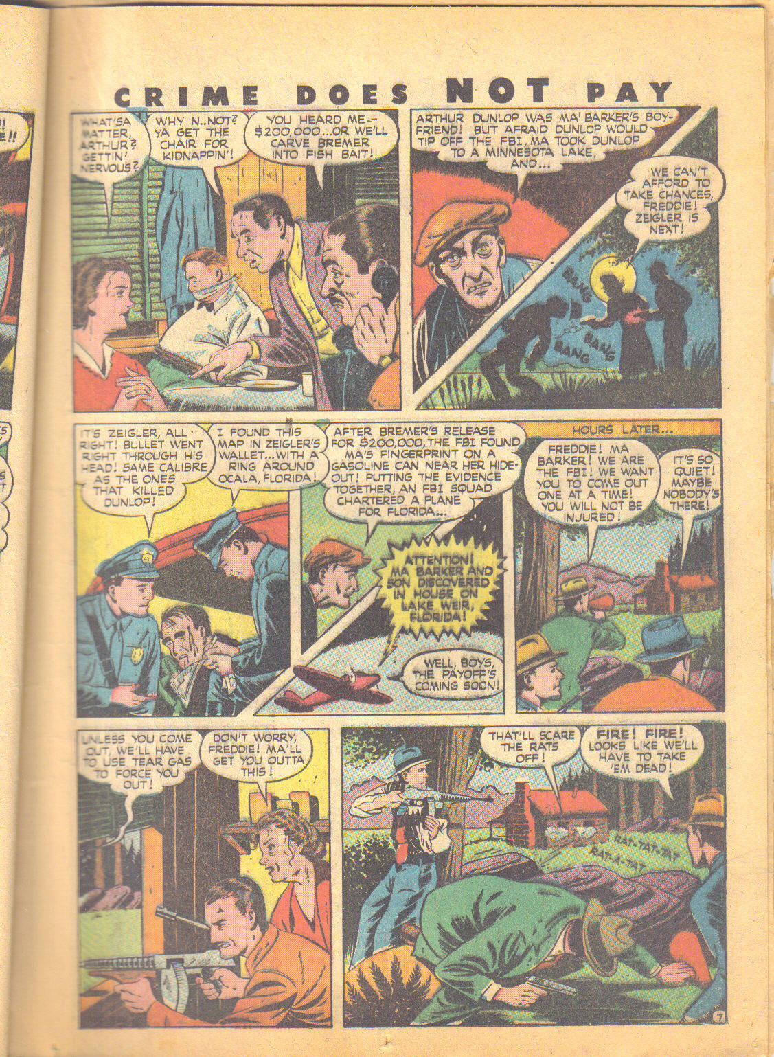 Crime Does Not Pay #49 (Lev Gleason), page 24. Public domain (US).