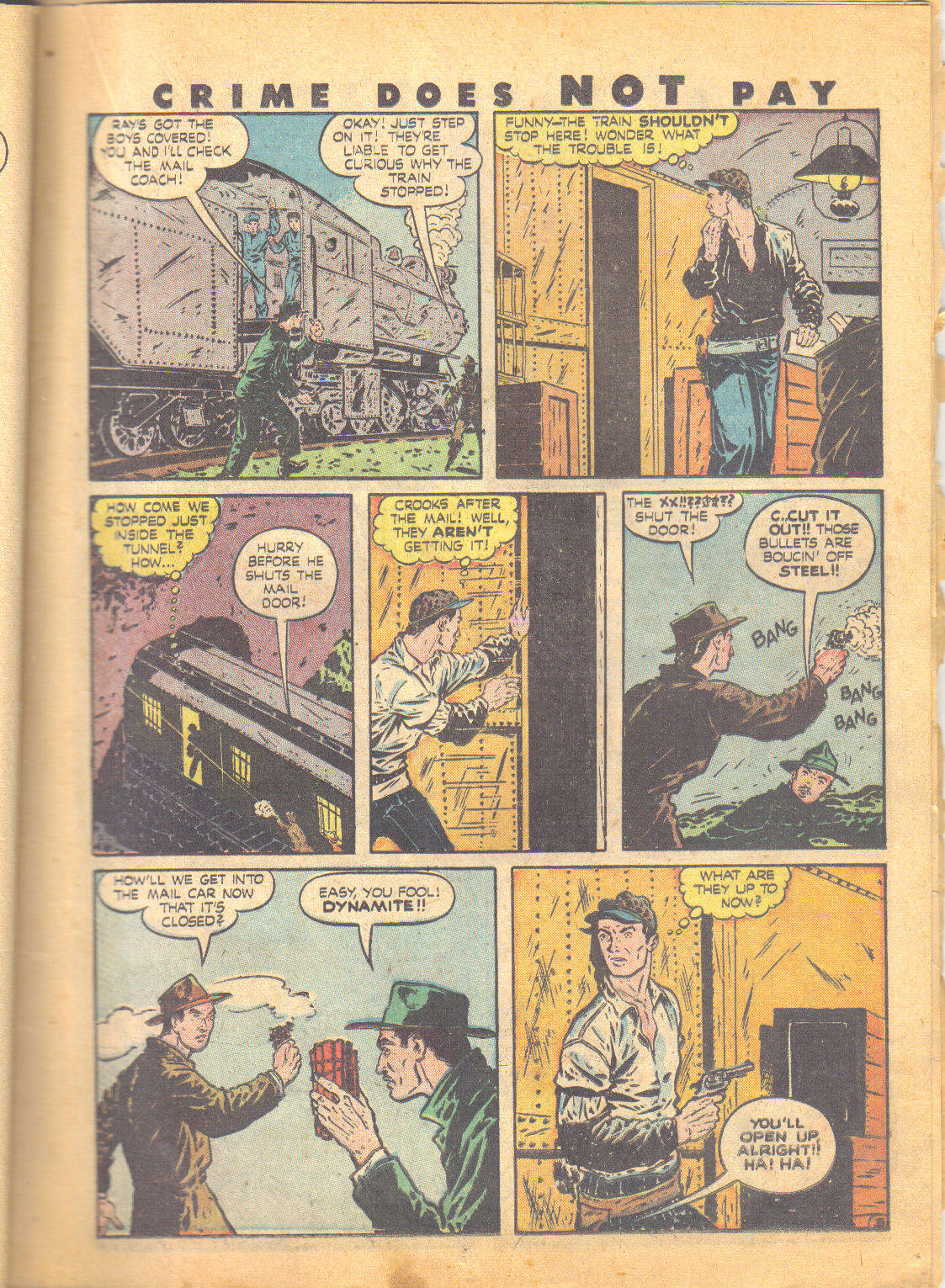 Crime Does Not Pay #49 (Lev Gleason), page 28. Public domain (US).