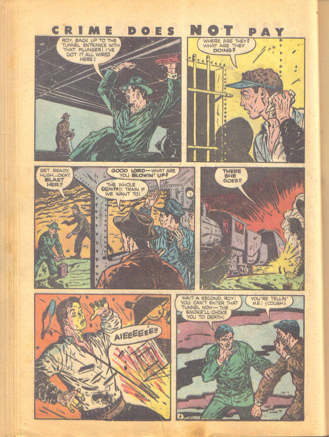 Crime Does Not Pay #49 (Lev Gleason), page 29. Public domain (US).