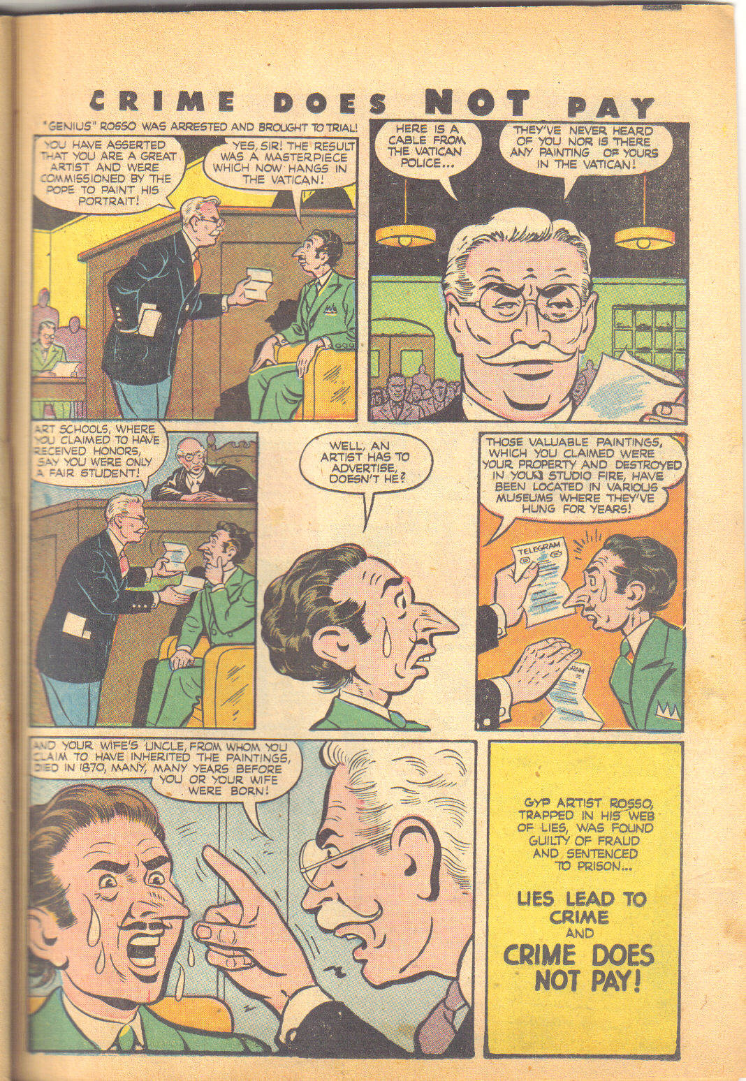 Crime Does Not Pay #49 (Lev Gleason), page 46. Public domain (US).