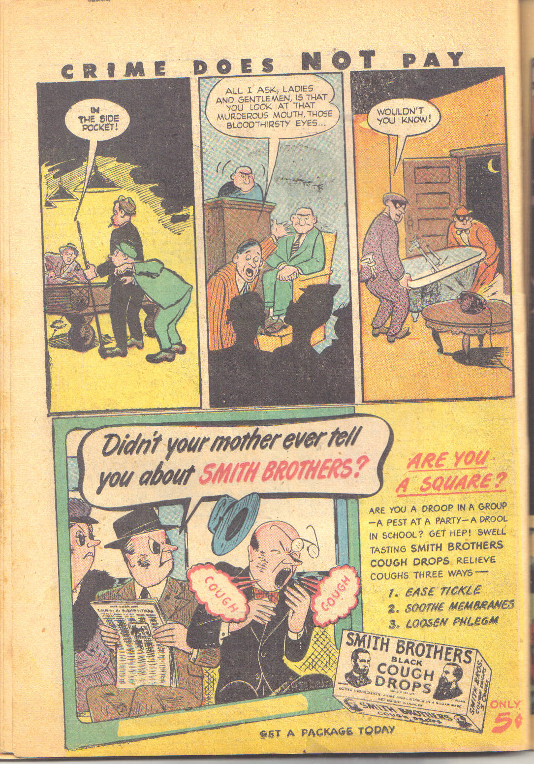 Crime Does Not Pay #49 (Lev Gleason), page 51. Public domain (US).