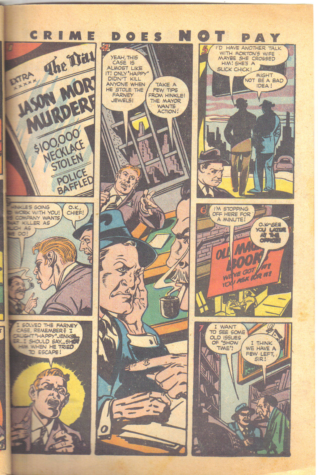Crime Does Not Pay #49 (Lev Gleason), page 62. Public domain (US).