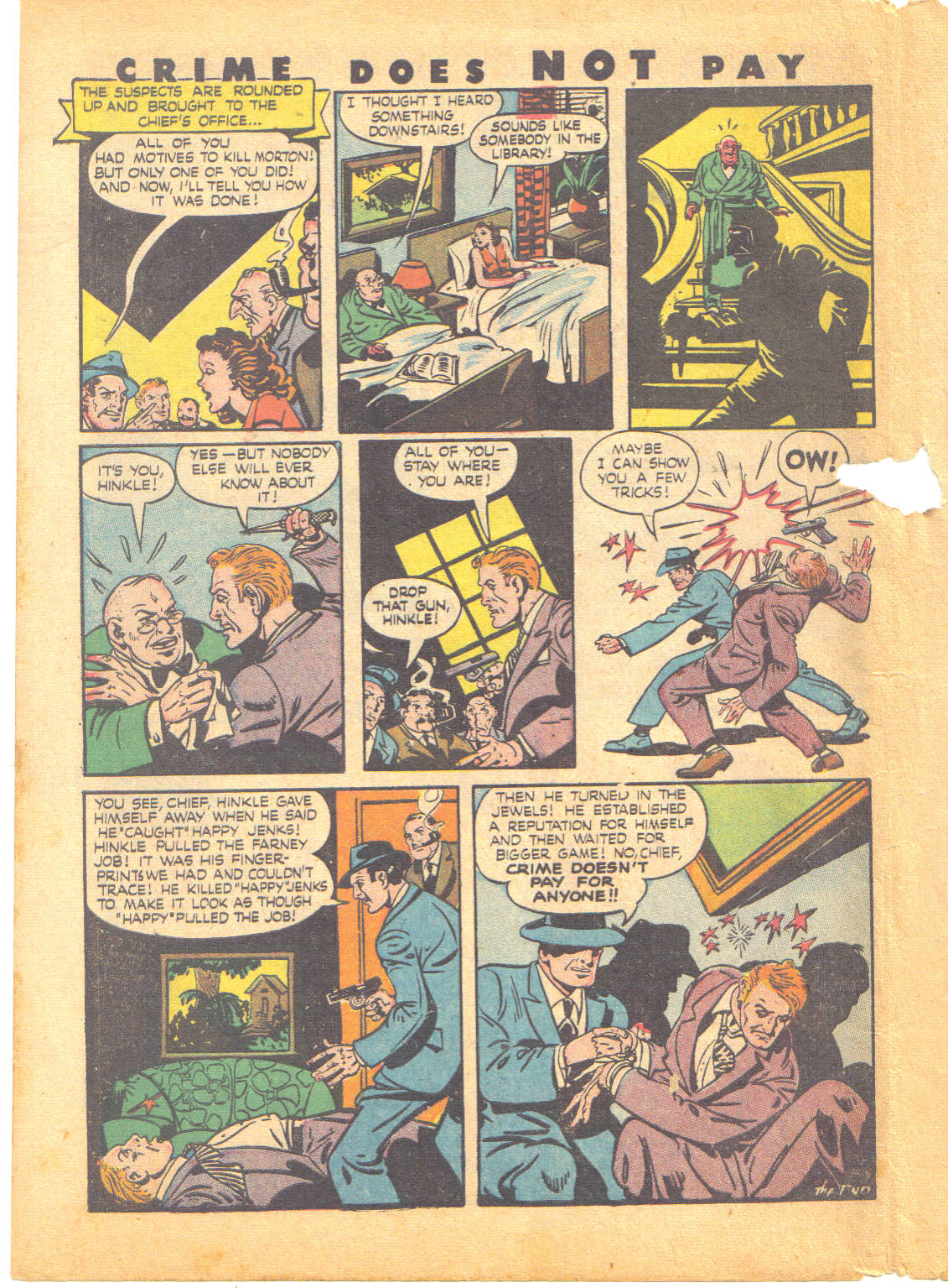 Crime Does Not Pay #49 (Lev Gleason), page 65. Public domain (US).