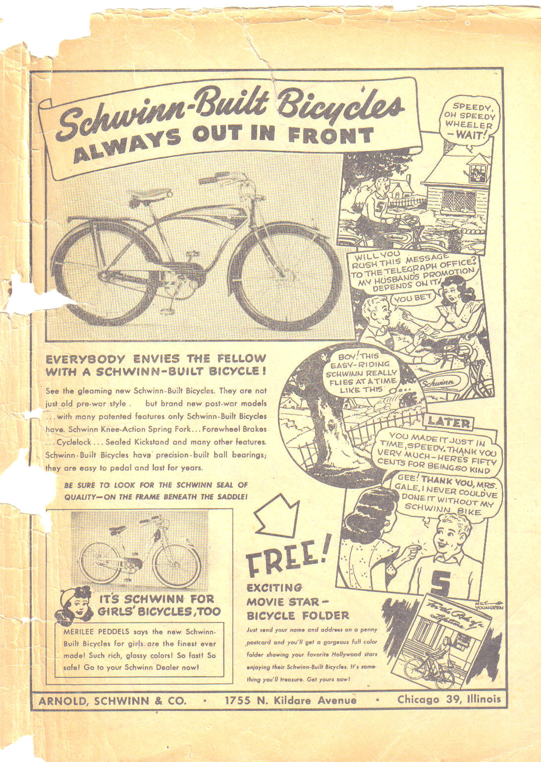 Crime Does Not Pay #49 (Lev Gleason), page 68. Public domain (US).