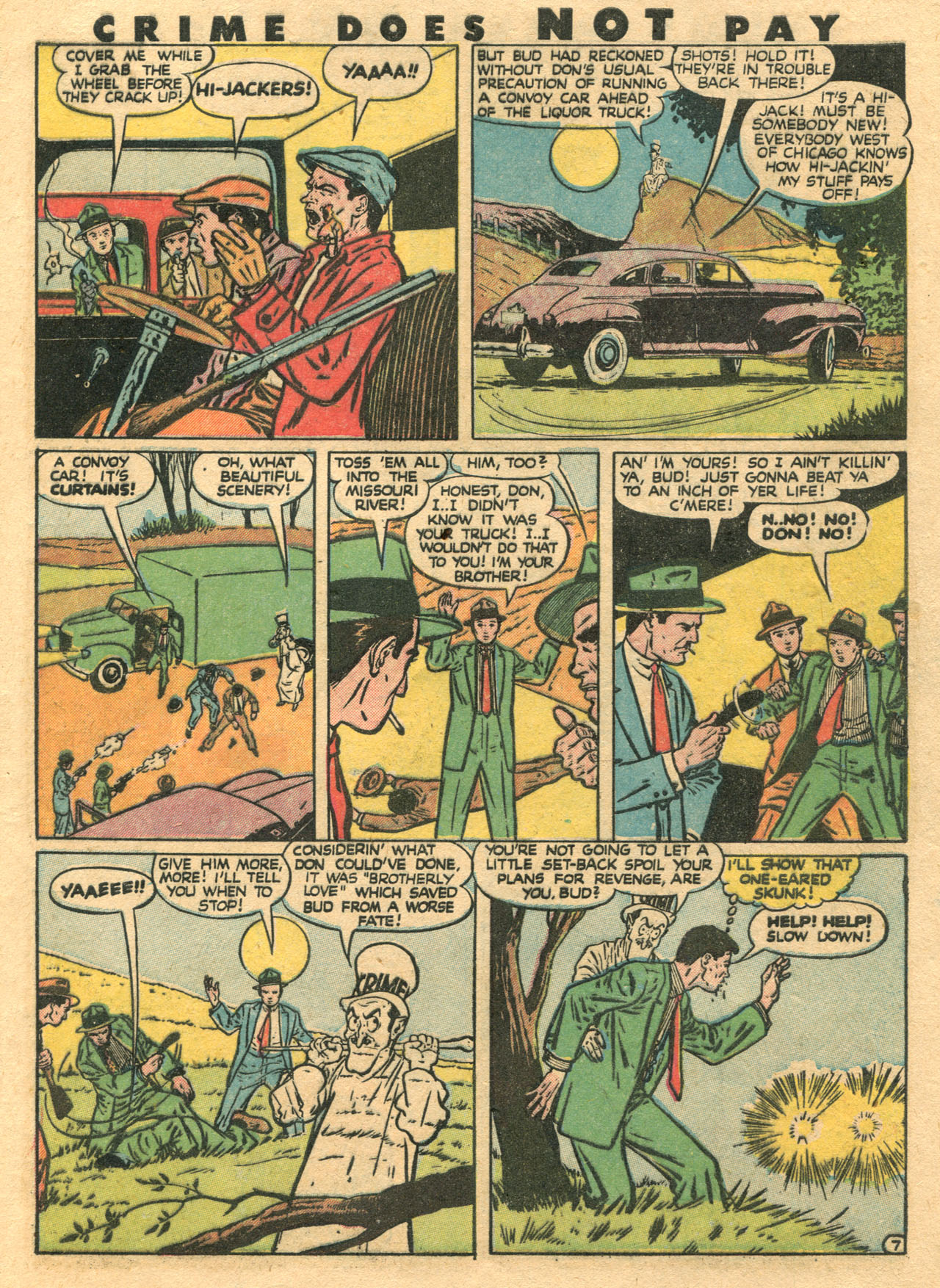 Crime Does Not Pay #51 (Lev Gleason), page 11. Public domain (US).