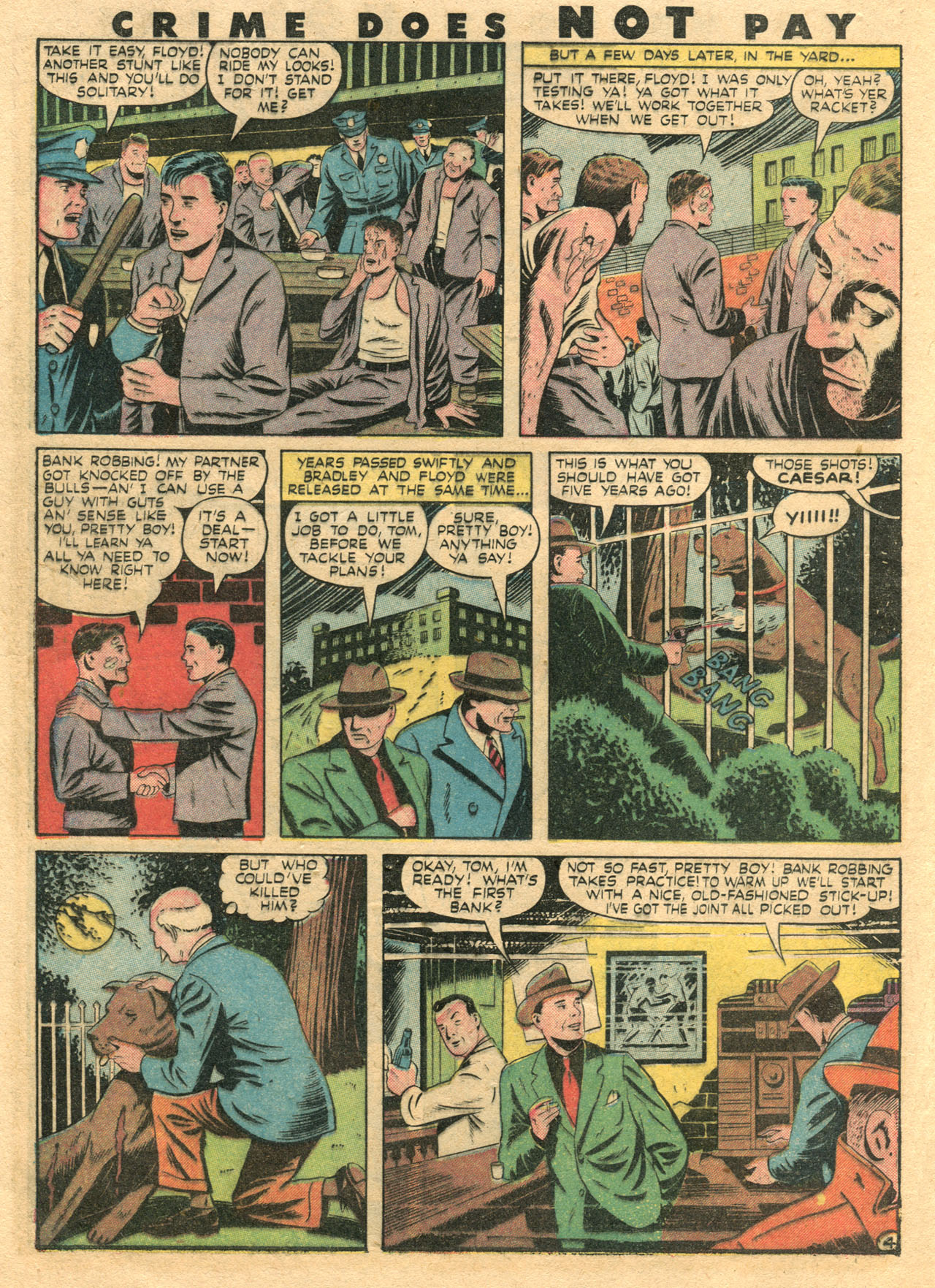 Crime Does Not Pay #51 (Lev Gleason), page 20. Public domain (US).