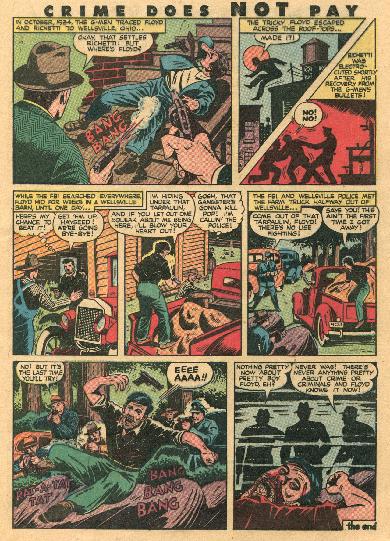 Crime Does Not Pay #51 (Lev Gleason), page 25. Public domain (US).