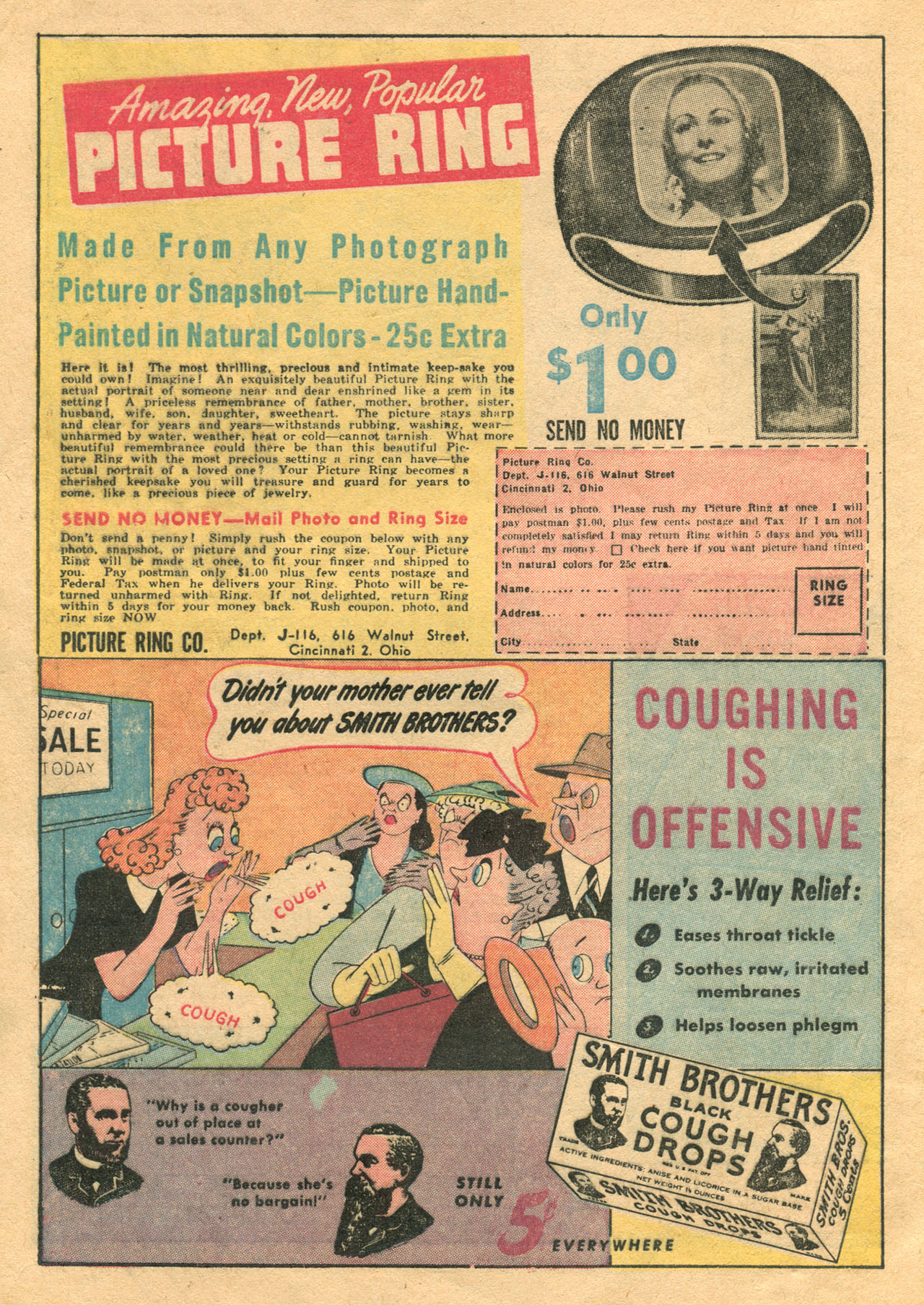 Crime Does Not Pay #51 (Lev Gleason), page 4. Public domain (US).