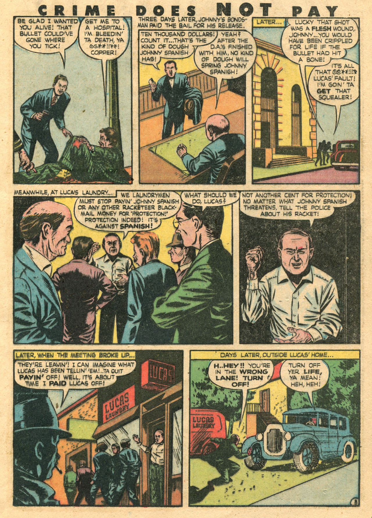 Crime Does Not Pay #51 (Lev Gleason), page 35. Public domain (US).