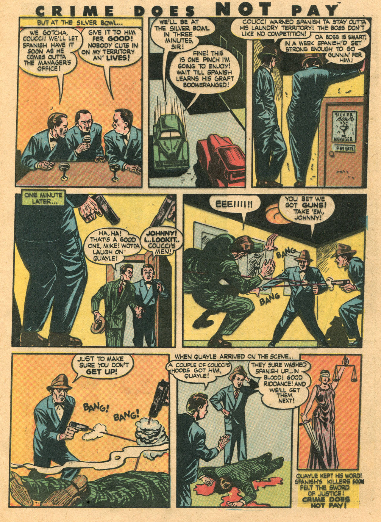 Crime Does Not Pay #51 (Lev Gleason), page 37. Public domain (US).
