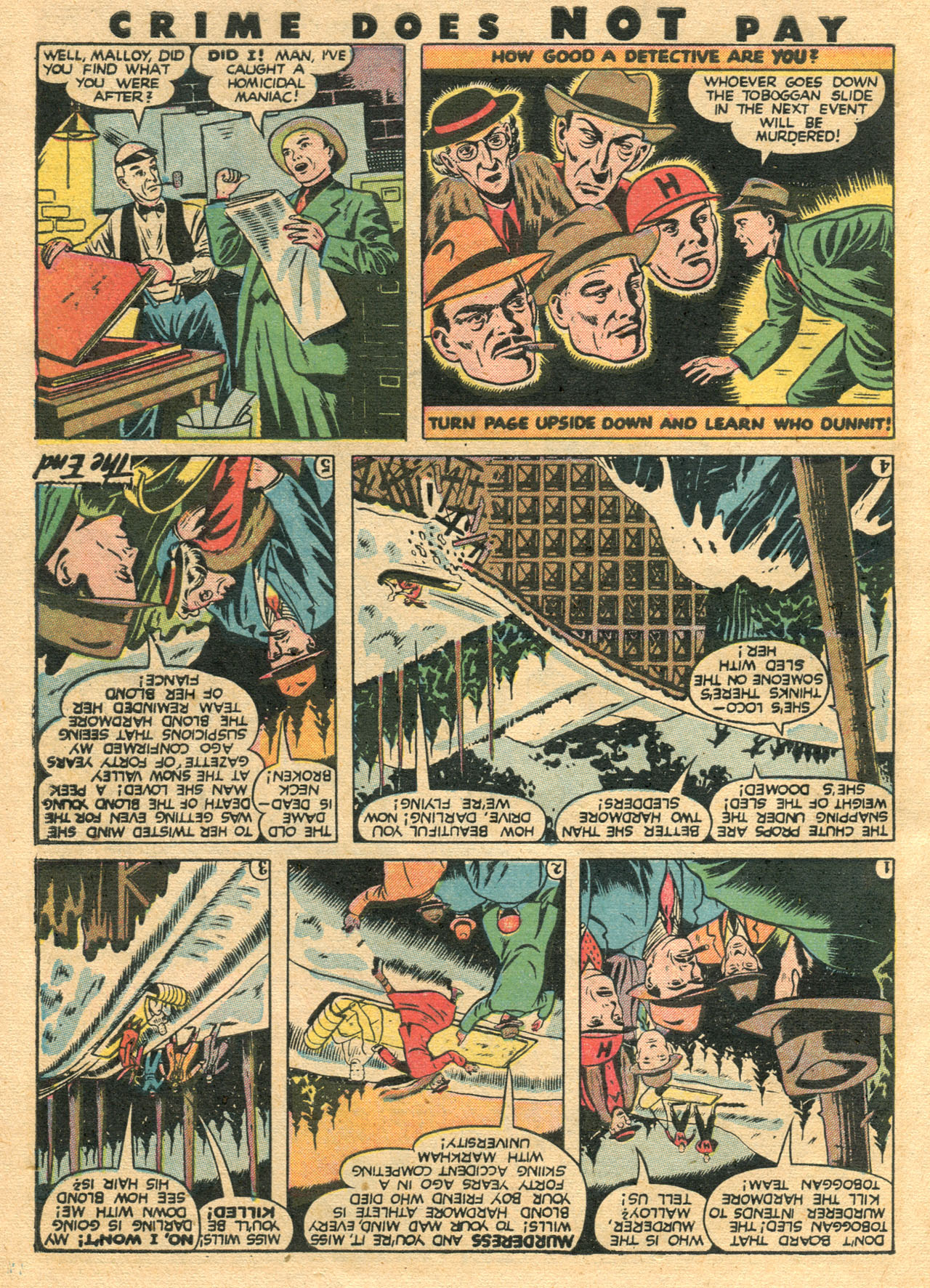 Crime Does Not Pay #51 (Lev Gleason), page 48. Public domain (US).