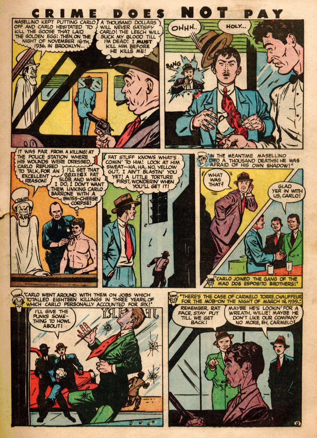Crime Does Not Pay #53 (Lev Gleason), page 13. Public domain (US).