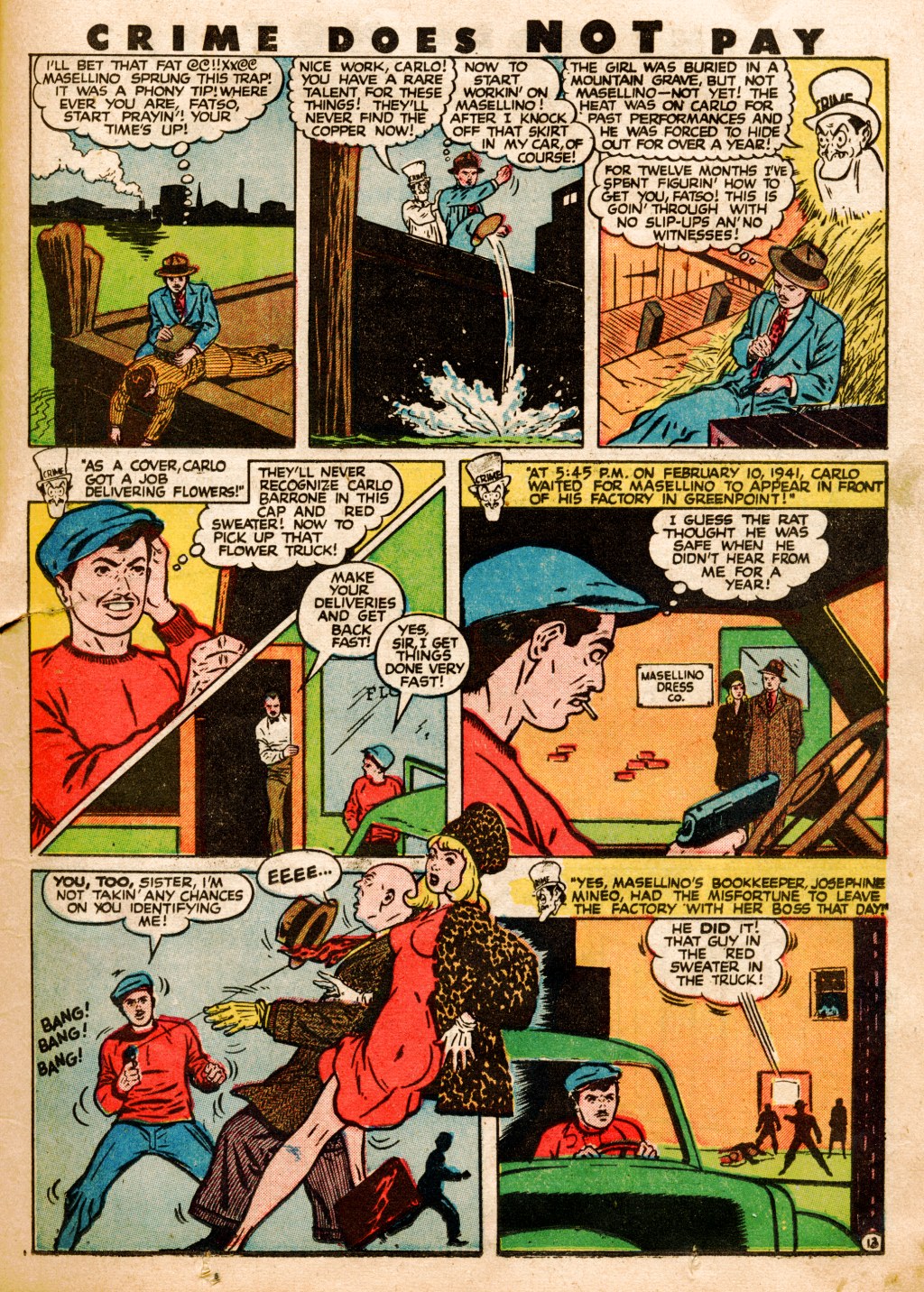 Crime Does Not Pay #53 (Lev Gleason), page 17. Public domain (US).